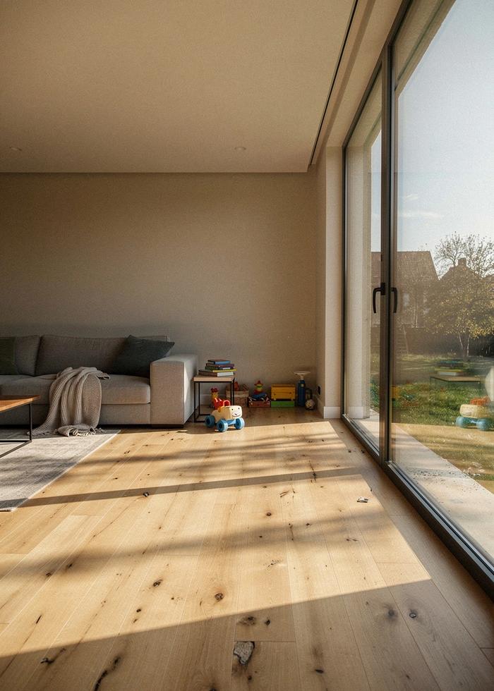 Modern family house interior after renovation in Bucha